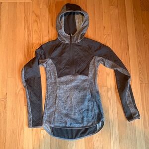 The North Face Quarter Zip Hoodie Gray Size XS